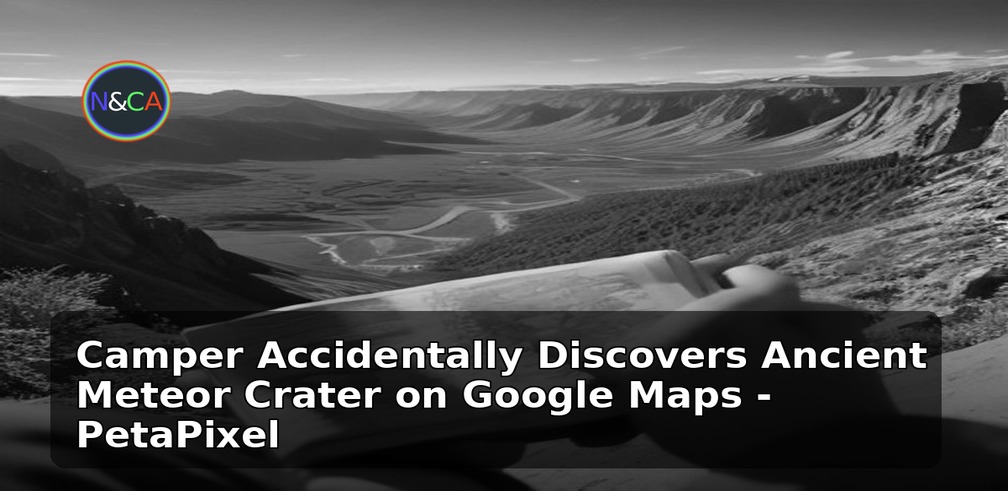 Camper Accidentally Discovers Ancient Meteor Crater on Google Maps - PetaPixel
