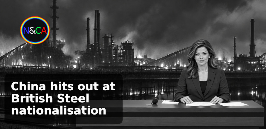 China hits out at British Steel nationalisation