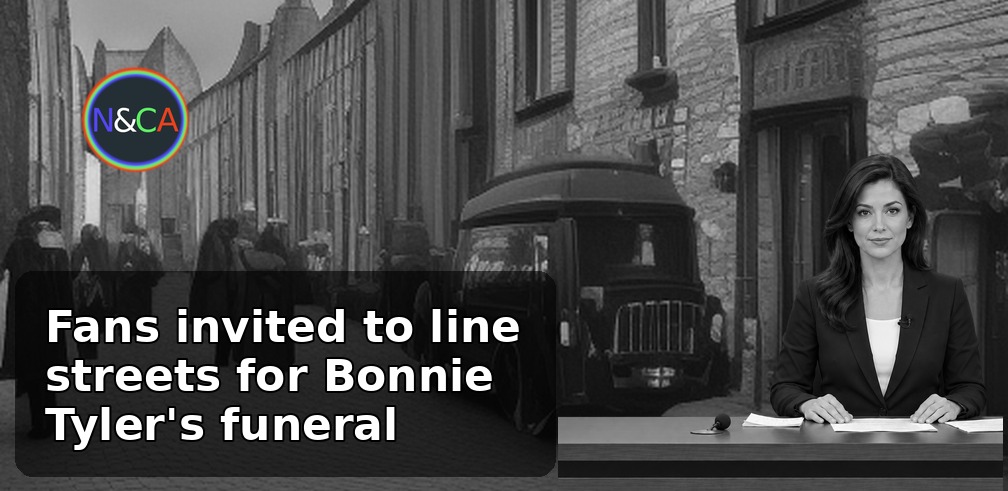 Fans invited to line streets for Bonnie Tyler's funeral