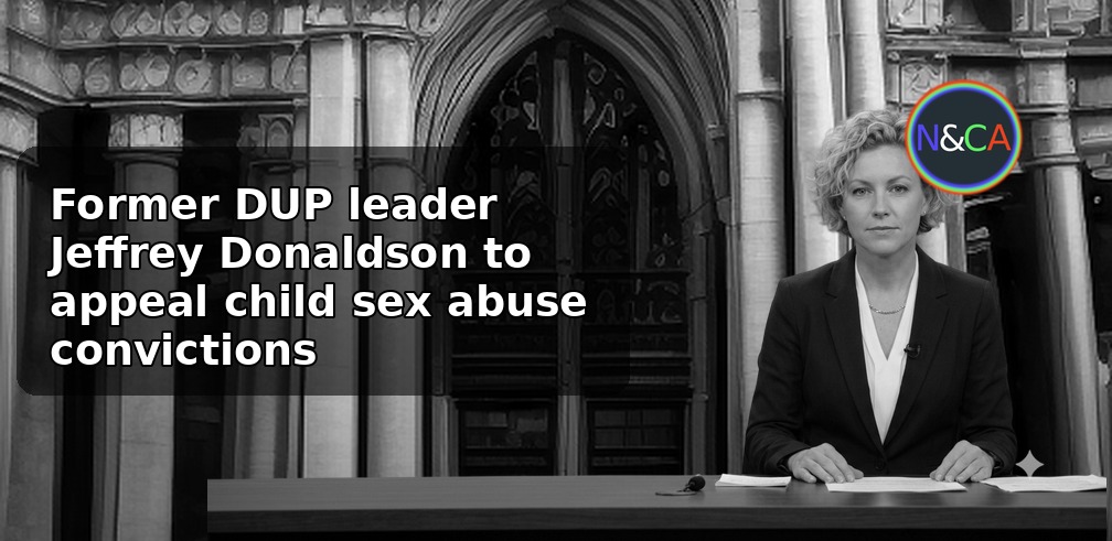 Former DUP leader Jeffrey Donaldson  to appeal child sex abuse convictions
