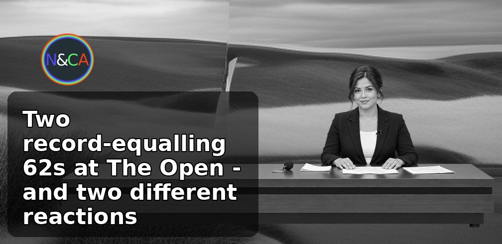 Two record-equalling 62s at The Open - and two different reactions